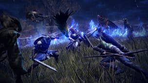 Wylder and Ironeye can be seen fighting multiple enemies in key artwork for Elden Ring Nightreign
